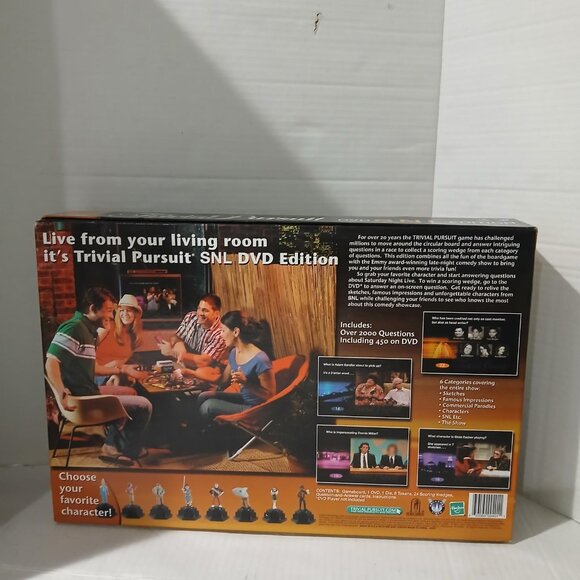 Milton Bradley Trivial Pursuit: SNL Saturday Night Live DVD Edition Game. - Picture 7 of 8